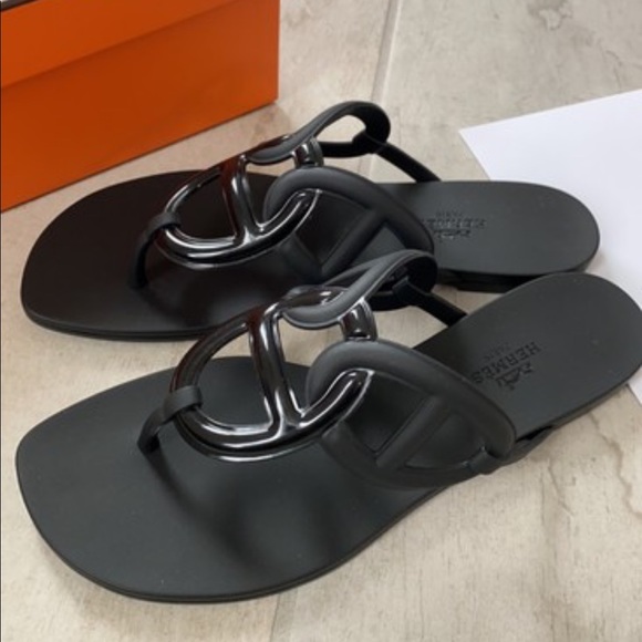Hermes 2023 Egerie Sandal Size 37 - Picture 10 of 12